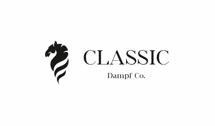 WEBSHOP & LIQUID FERTIGUNG Classic Dampf Logo